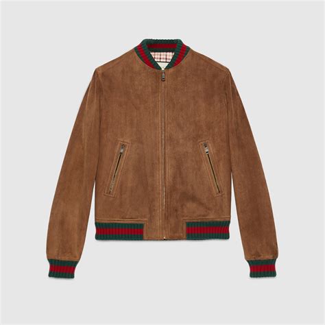 gucci winter jackets|gucci suede jacket.